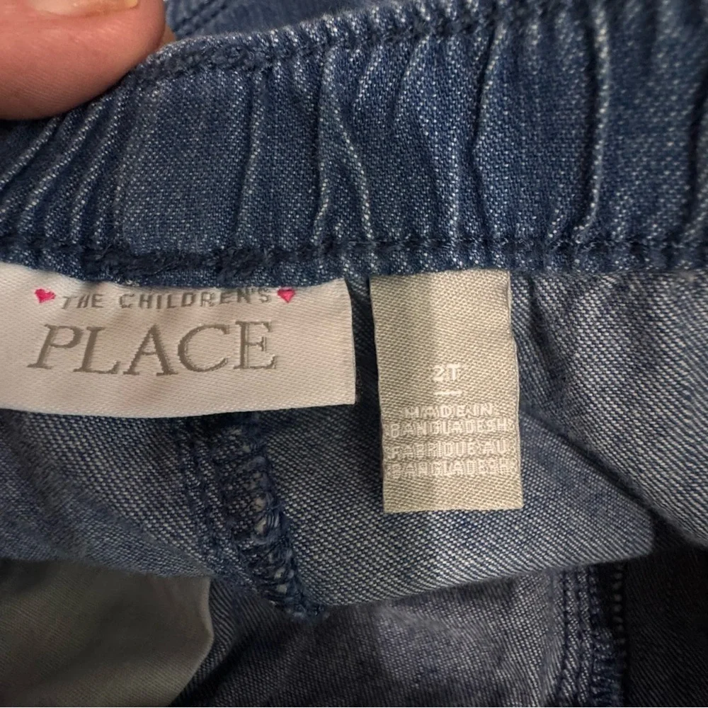 The Children’s Place Blue Chambray Pull-On Shorts